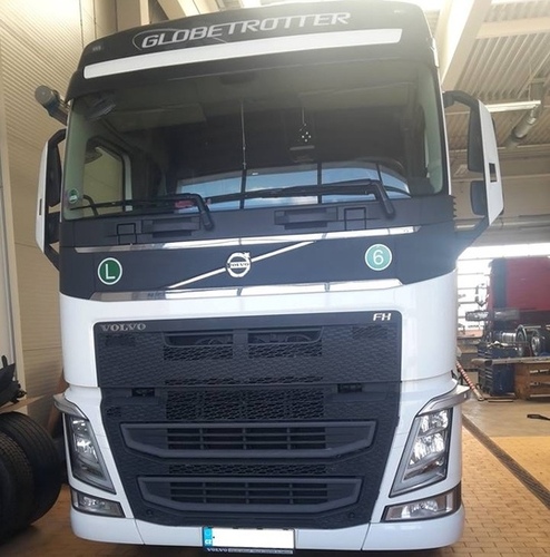 Výměna skla na kamionu